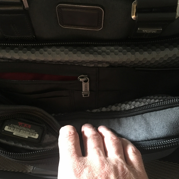 Tumi Grey Laptop Bag - Picture 4 of 6
